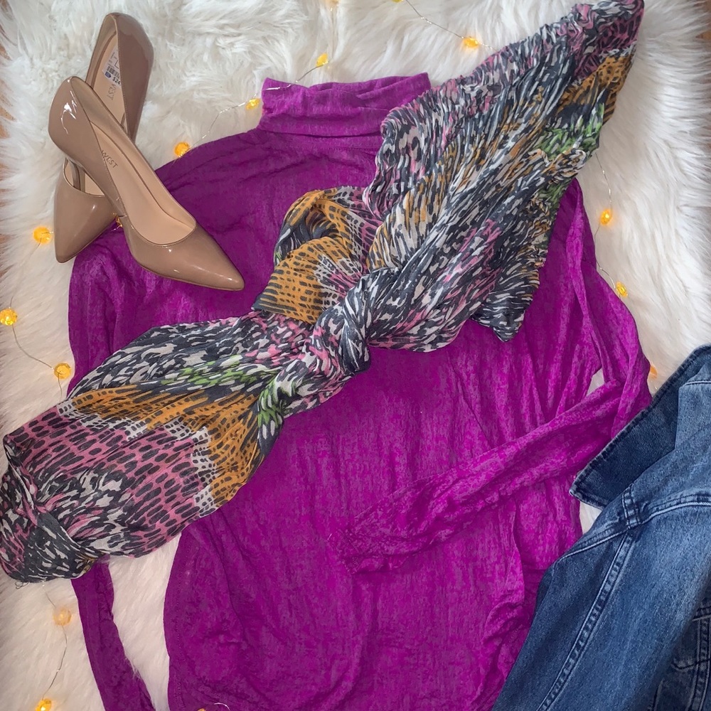 Magenta Sweater Medium